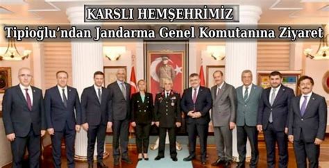 Karsl Hem Ehrimiz Tipio Lu Ndan Jandarma Genel Komutan Na Ziyaret