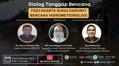 Dialog Tanggap Bencana Yogyakarta Siaga Darurat Bencana