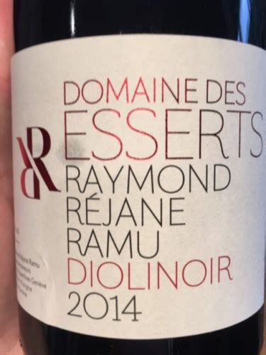 Domaine Des Esserts Diolinoir Vivino US