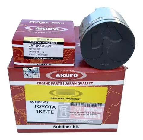 Subconjunto Toyota 1kz Hilux Sw4 3 0td 8v Con Aros Akuro En Venta En