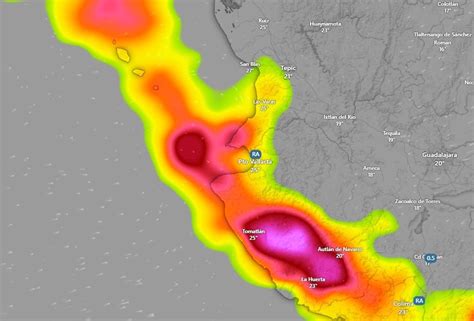 Clima En Vallarta SMN Pronostica Lluvias Esta Noche De VIERNES