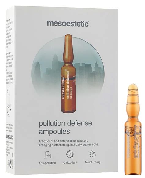 Mesoestetic Ампулы для лица Pollution Defense Ampoules 2мл*10 купить от ...