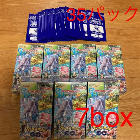 【ーローズ】 ポケモンカード ポケモンgo 7box シュリンク付き プロモ付き 新品未開封 パック