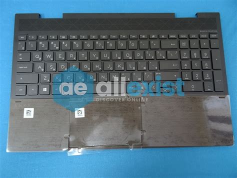 Топкейс с клавиатурой и тачпадом для ноутбука HP Envy x360 15 ed L97272