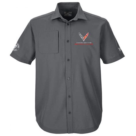 Corvette Racing C8.R Under Armour® Button-Down Shirt