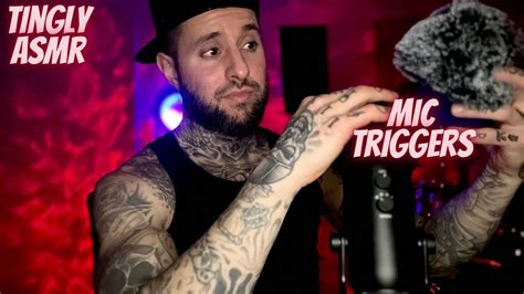 ASMR Fast Aggressive Mic Triggers With Hand Sounds Whispering