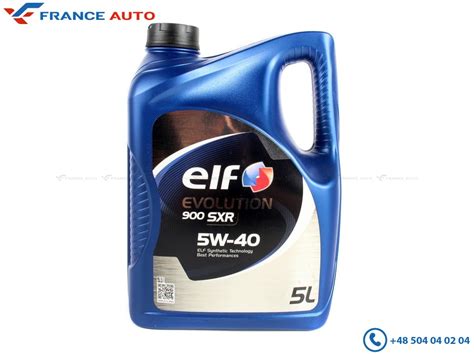 OLEJ ELF 5W40 • Pièces de rechange pour voitures • Peugeot • Citroën ...