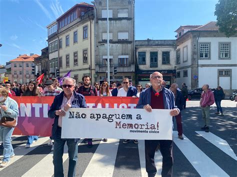 O NAM No Desfile Do 25 De Abril Em Lisboa E No Porto Movimento