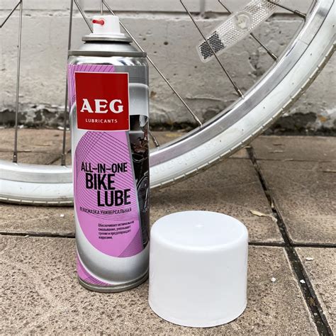 Смазка для цепи велосипеда 6 в 1 AEG All-In-One Bike Lube 335мл 20446 ...