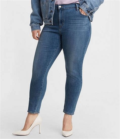 Levis® 721 Plus Size High Waisted Skinny Jeans Dillards