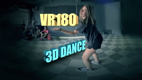 VR180 3D Video Teona At Infinity Arts Dance Studio Hip Hop Dance