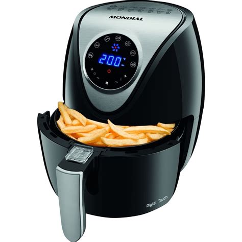 Fritadeira Elétrica sem Óleo Air Fryer Mondial AF 30 DI Digital Family