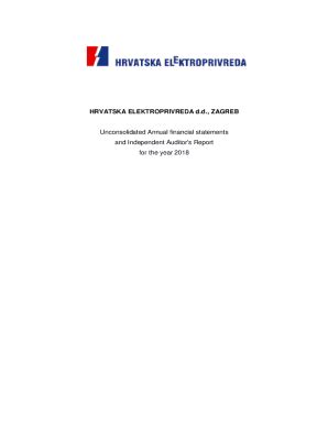 Fillable Online HRVATSKA ELEKTROPRIVREDA D D ZAGREB HEP Fax