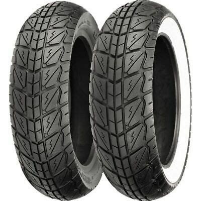 EBay 120 70 12 130 70 12 Shinko SR723 Wide White Wall Scooter Tire