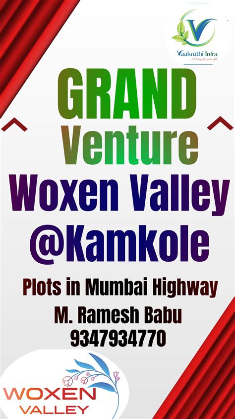 Plots In Mumbai Highway Hyderabad For Sale Woxen Valley The Digital