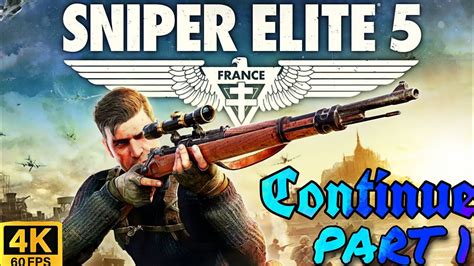 The Atlantic Wall Mission Sniper Elite Walkthrough Gameplay Part