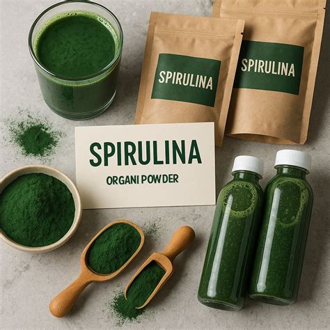 boost  energy naturally  spirulina spirulina organic garden