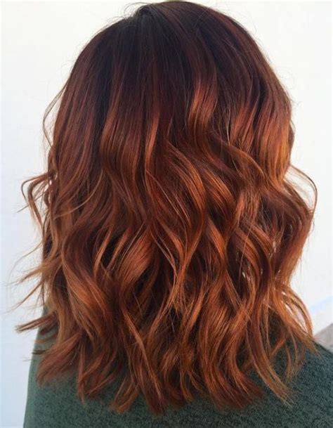 Balayage Cuivr Rouge Balayage Cuivr Le Reflet Chaud Adopter