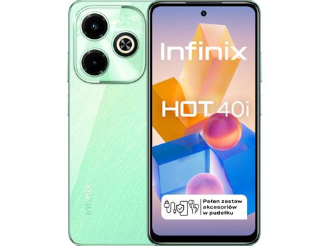 Smartfon INFINIX Hot 40i 8 256GB 6 56 Zielony Sklep Opinie Cena W Allegro Pl