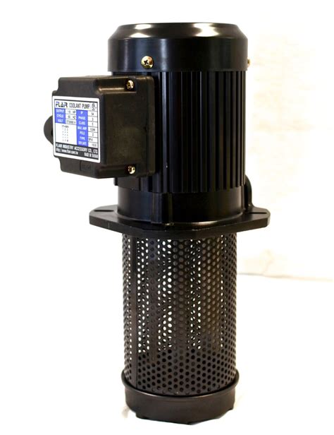 1/8 HP Filtered Coolant Pump, 575V/600V, 3PH, 150mm (6"), FLAIR SP-815 ...