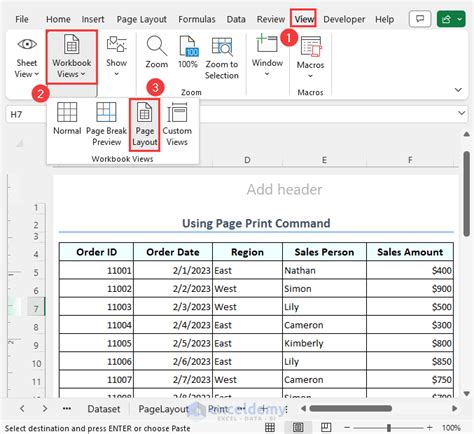 How to Setup Page in Excel (9 Useful Setups) - ExcelDemy