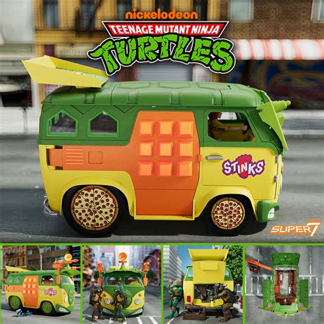 Teenage Mutant Ninja Turtles Ultimates Party Wagon Vehicle