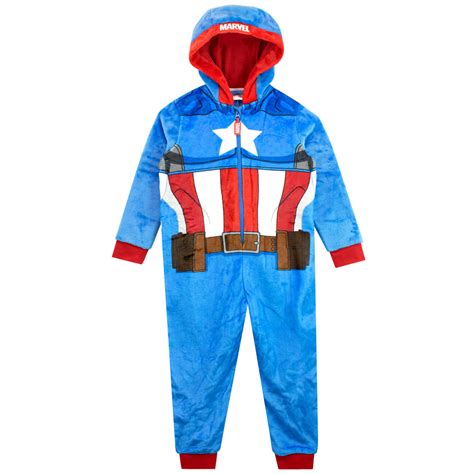 Boys Captain America Onesie