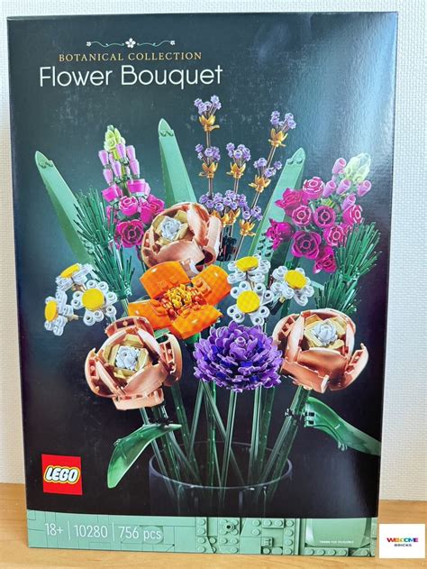 Lego 10280 flower bouquet เลโกของแท 100 Lazada co th