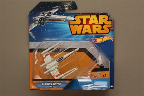 Hot Wheels 2015 Star Wars Ships X Wing Fighter Red 3