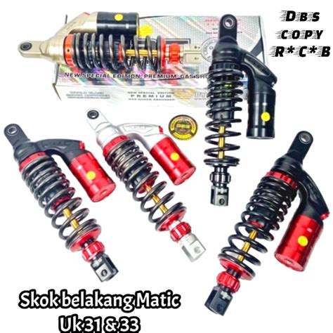 Jual Shockbreaker Skok Tabung Matic Dbs Von Series Copy RCB 310mm 330mm