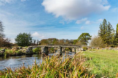 Postbridge Clapper Bridge 1 Photograph by Frank Etchells