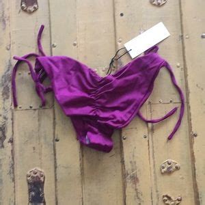 Salt Swimwear Swim Nwt Salt Swimwear Side Tie Bikini Bottoms L M Brazilian Poshmark