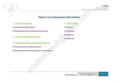 Pdf Tema Los Compuestos Del Carbono Aminas Eso