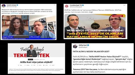 Medya Ombudsmanı Faruk Bildirici Nevşin Mengü nün Atilla Kart ile