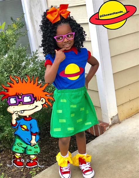 Chuckie Finster Rugrats Halloween Costume Birthday Nickelodeon | Etsy