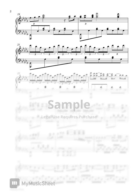 Sia - Chandelier (Piano Sheet) Sheets by Pianella Piano