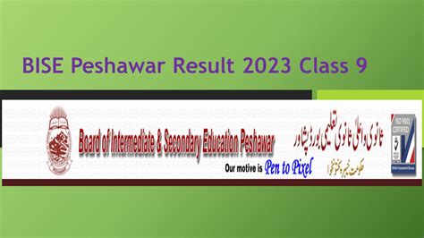 Bisep Peshawar Board Result 2024 Vanni Nikkie