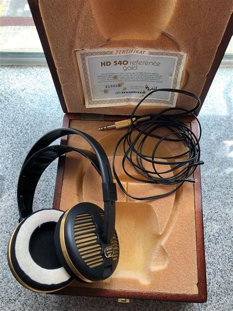 Sennheiser HD 540 Gold金色版600ohm 音響器材 Soundbar揚聲器藍牙喇叭耳擴 Carousell