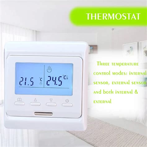 Heating Thermostat Panel Thermometer Intelligent Temperature Control