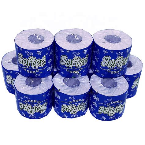 China Virgin Bamboo Pulp Ply Bathroom Toilet Paper Tissue