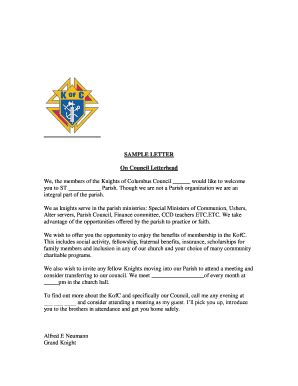 fillable   council letterhead fax email print pdffiller