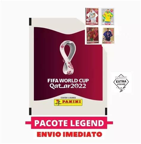 Kit Pacotes Bugado De Figurinhas Copa Qatar Legend Frete Gr Tis