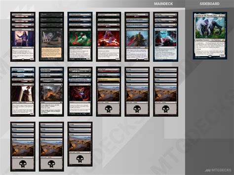 Timeless Mono Black Lurrus Deck By Mtga Assistant Meta Mtg Decks