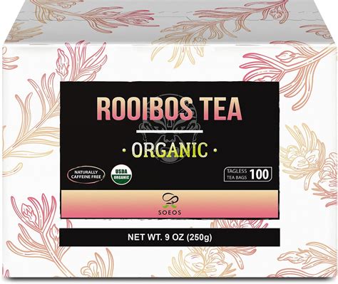 Amazon Soeos Rooibos Tea Rooibos Tea Organic Rooibos Tea Bags