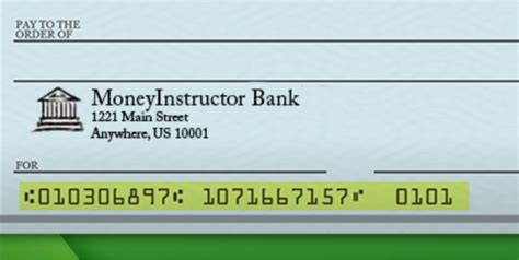 how to find routing number and account number on check