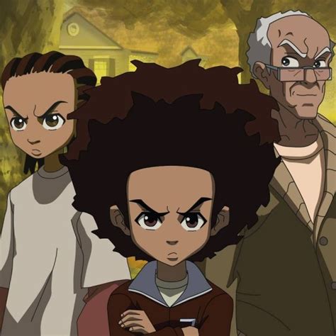 Huey Riley And Grandad Boondocks Characters The Boondocks Cartoon Boondocks