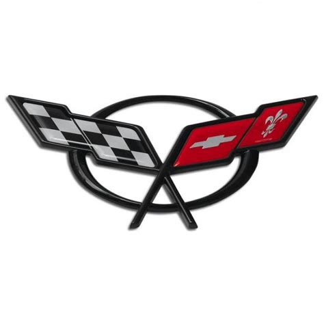 Corvette Bumper Emblem Front 1997 2002 And 2004