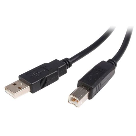 Startech M Usb A To B Cable M M Black Techinn