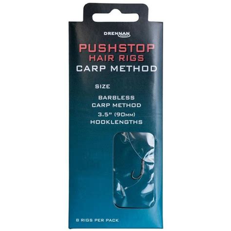 Przypony Haczyki Bezzadziorowe Drennan Method Carp Pushstop R 14