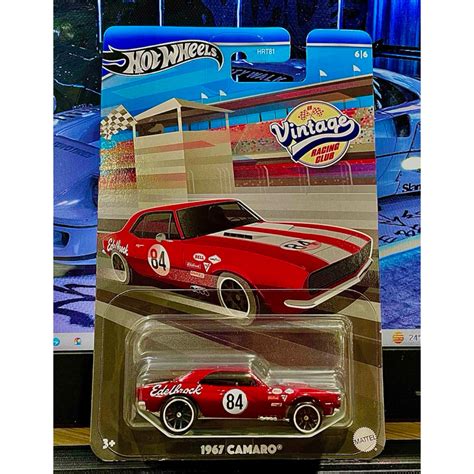 Hot Wheels Camaro Vintage Racing Club Rare Shopee Malaysia